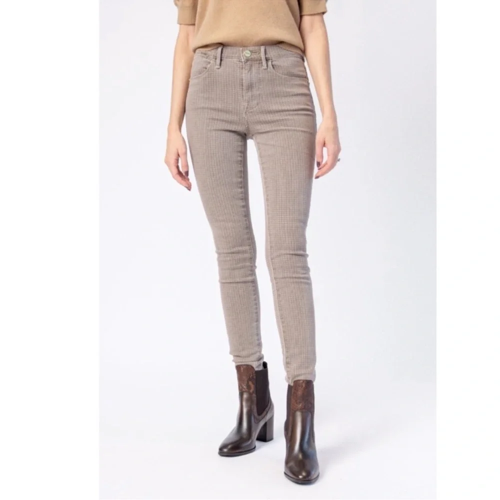 Frame Denim-Le High Skinny Jeans In Tawny Multi